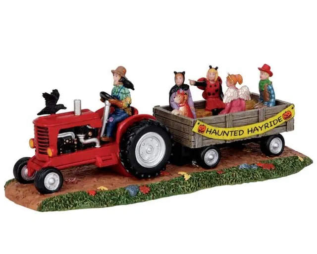 lemax-spooky-town-haunted-hayride-halloween-deko-figur-f-r-die-gruselstadt image 1