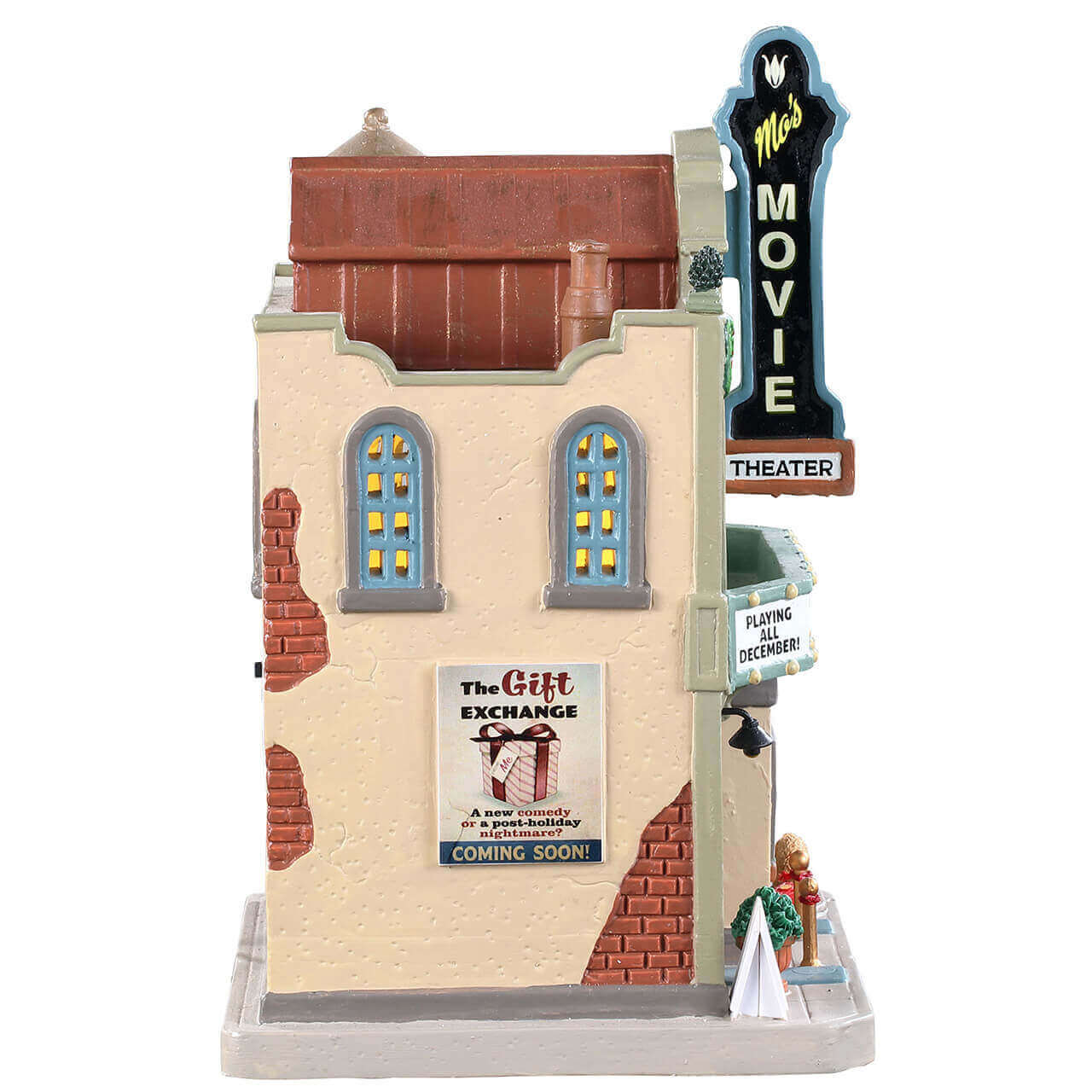 lemax-mo-s-movie-theater-beleuchtetes-miniatur-kino image 2