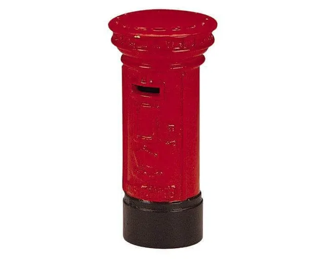 lemax-british-mail-box-miniatur-britischer-briefkasten-rot image 1