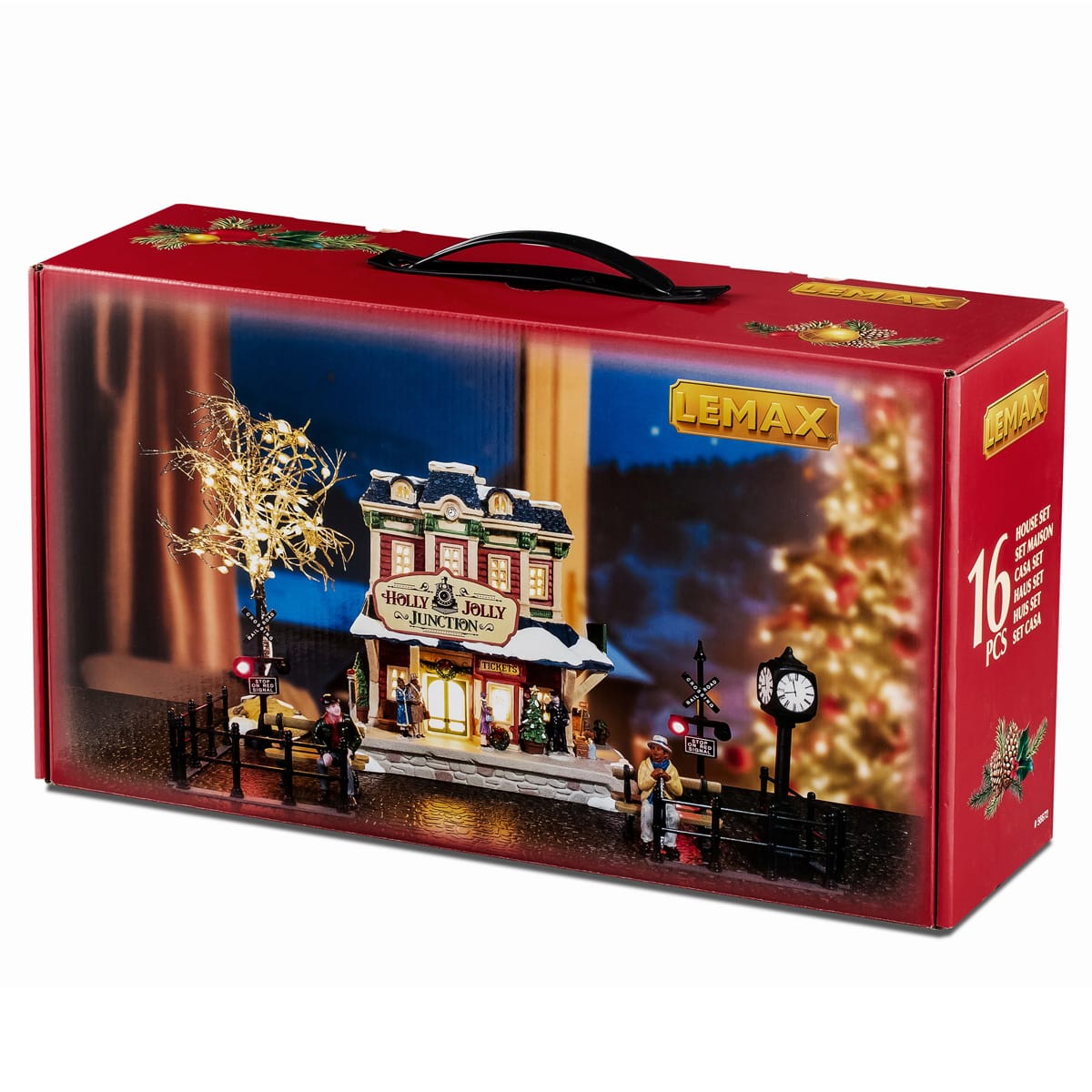 lemax-holly-jolly-junction-set-caddington-bahnhof image 2
