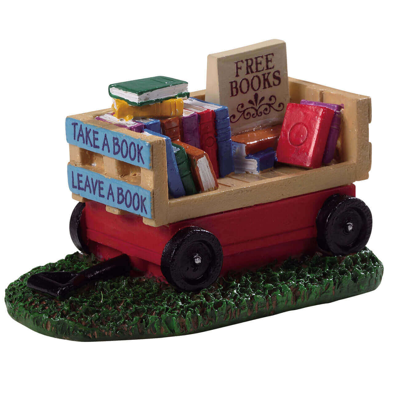 lemax-book-wagon-miniatur-b-cherwagen-f-r-die-lemax-szene-23-rabatt image 1