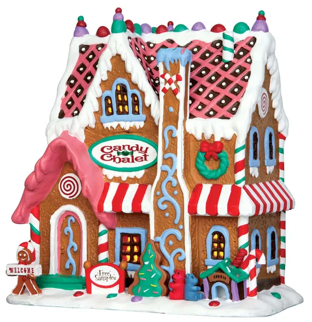lemax-gingerbread-house-pfefferkuchenhaus-miniaturhaus image 1