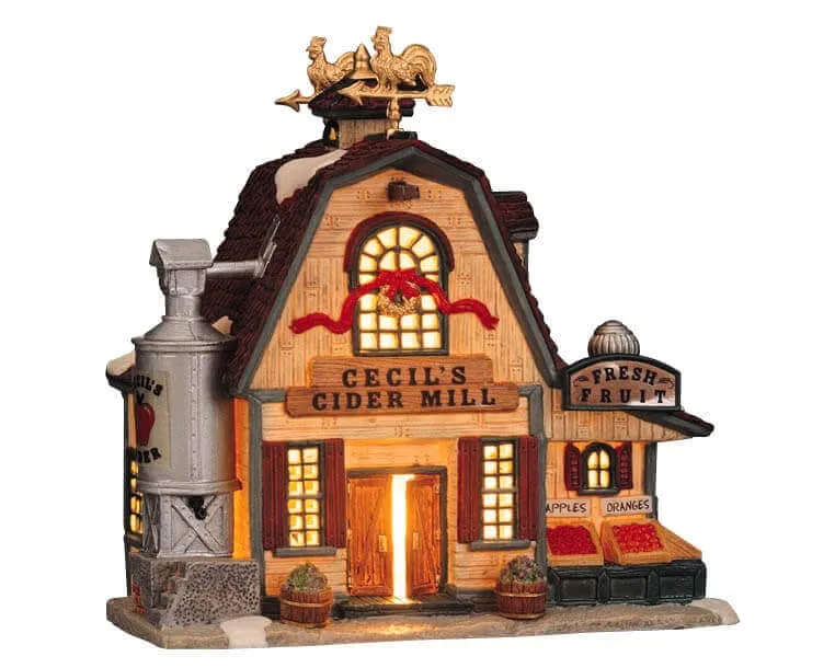 lemax-cecil-s-cider-mill-miniatur-geb-ude-f-r-weihnachtsdorf image 1
