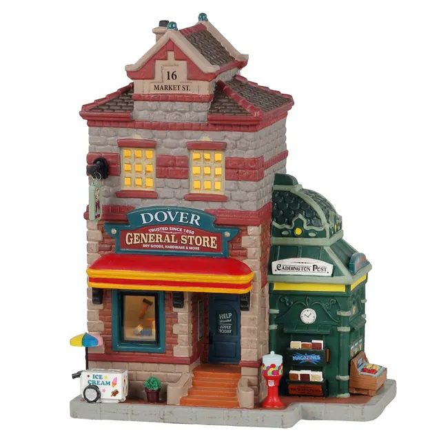 lemax-dover-general-store-and-newsstand-caddington-kaufhaus image 1