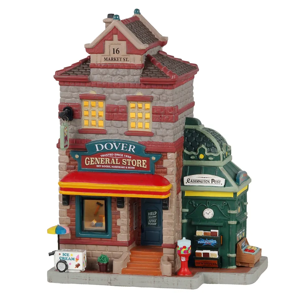 lemax-dover-general-store-and-newsstand-caddington-kaufhaus image 1