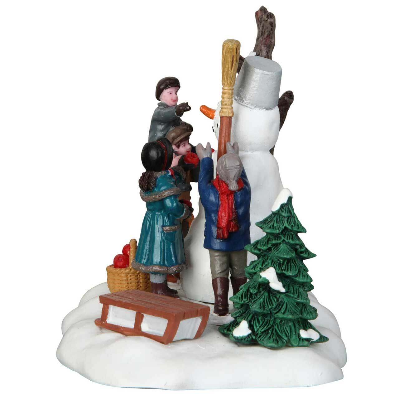 lemax-victorian-snowman-viktorianischer-schneemann-figur image 3
