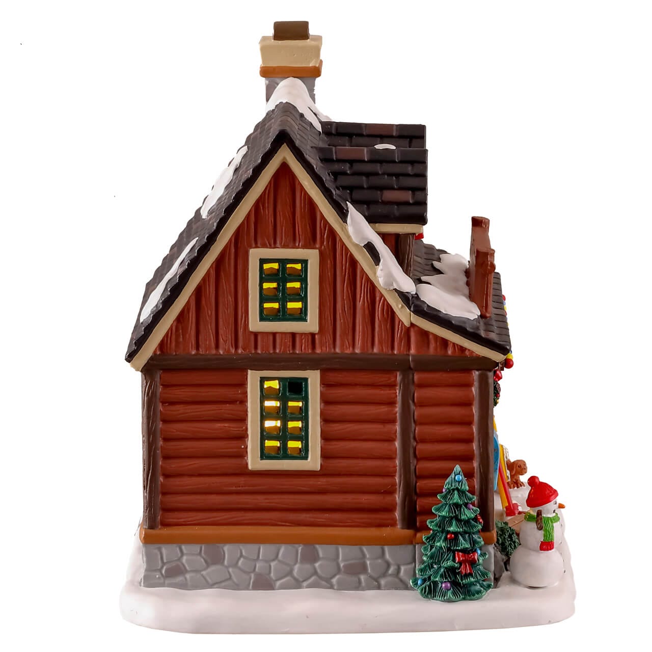 lemax-our-family-ski-cabin-beleuchtetes-ski-haus image 2