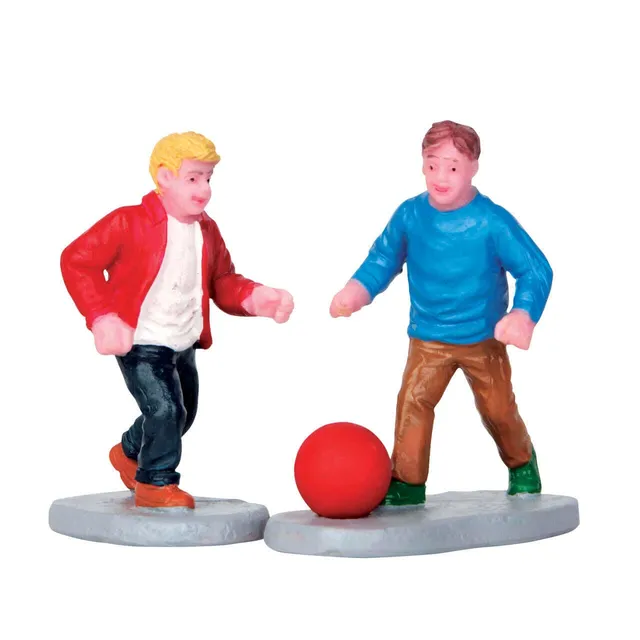 lemax-playground-pals-set-of-2-miniatur-spielfiguren-f-r-weihnachtsd-rfer image 1