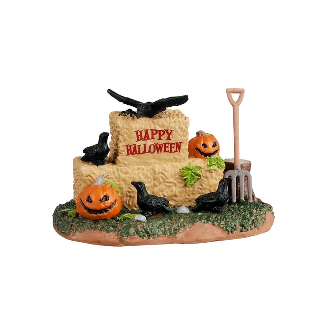 lemax-crow-club-spooky-town-haus-miniatur image 1