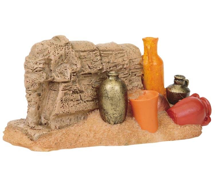 lemax-egyptian-urns-deko-set-2-teilig image 1