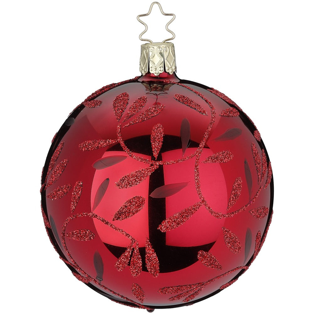 inge-glas-leichter-freudentanz-glas-christbaumkugel-rot-10-cm image 1