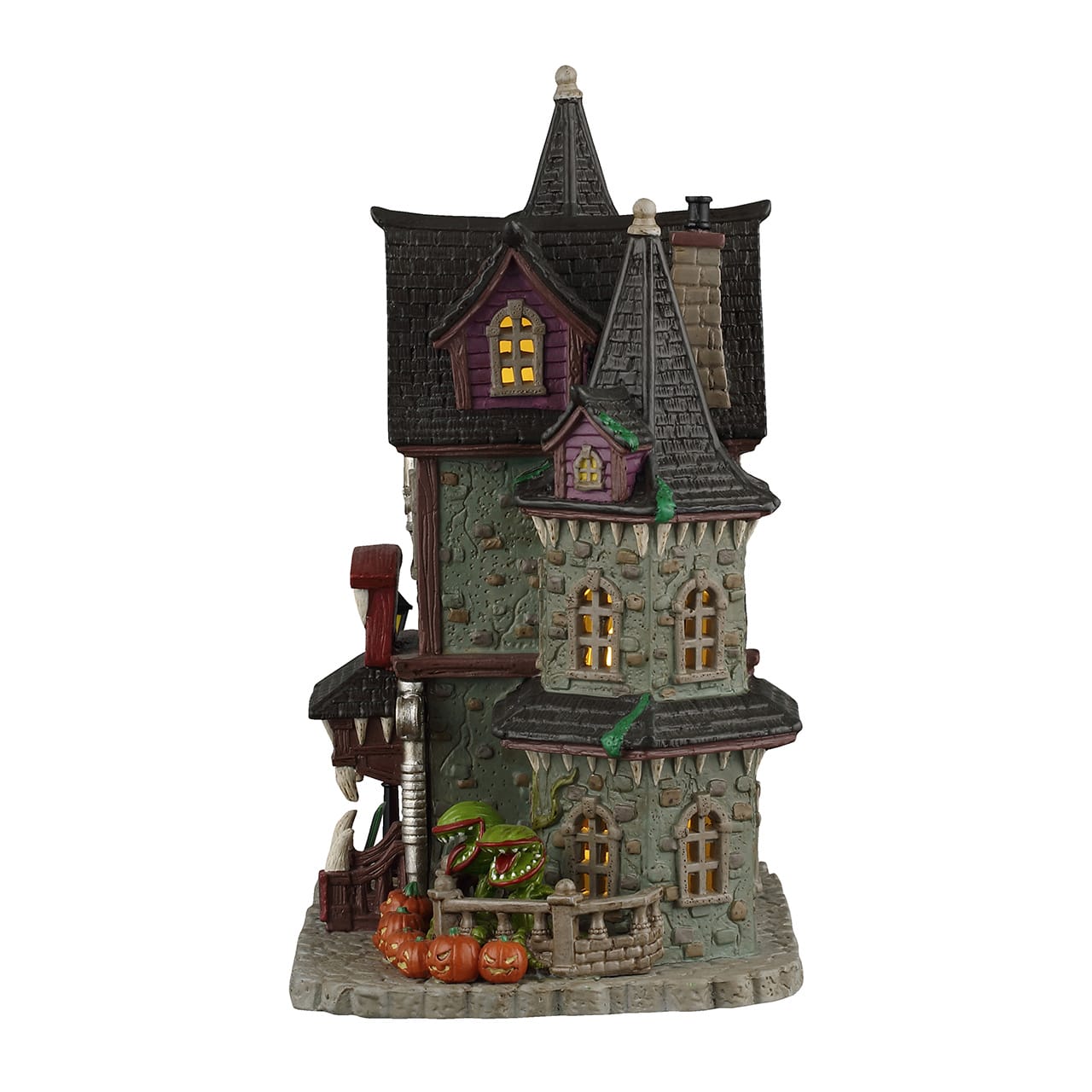 lemax-frightful-fangs-dentistry-spooky-town-zahnarzt-gruselhaus image 3