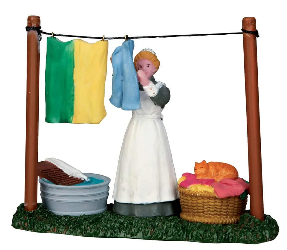 lemax-laundry-day-waschtag-figuren-szene-f-r-weihnachtsdorf image 1