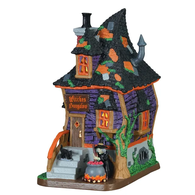 lemax-witches-bungalow-halloween-hexenhaus-beleuchtet image 1