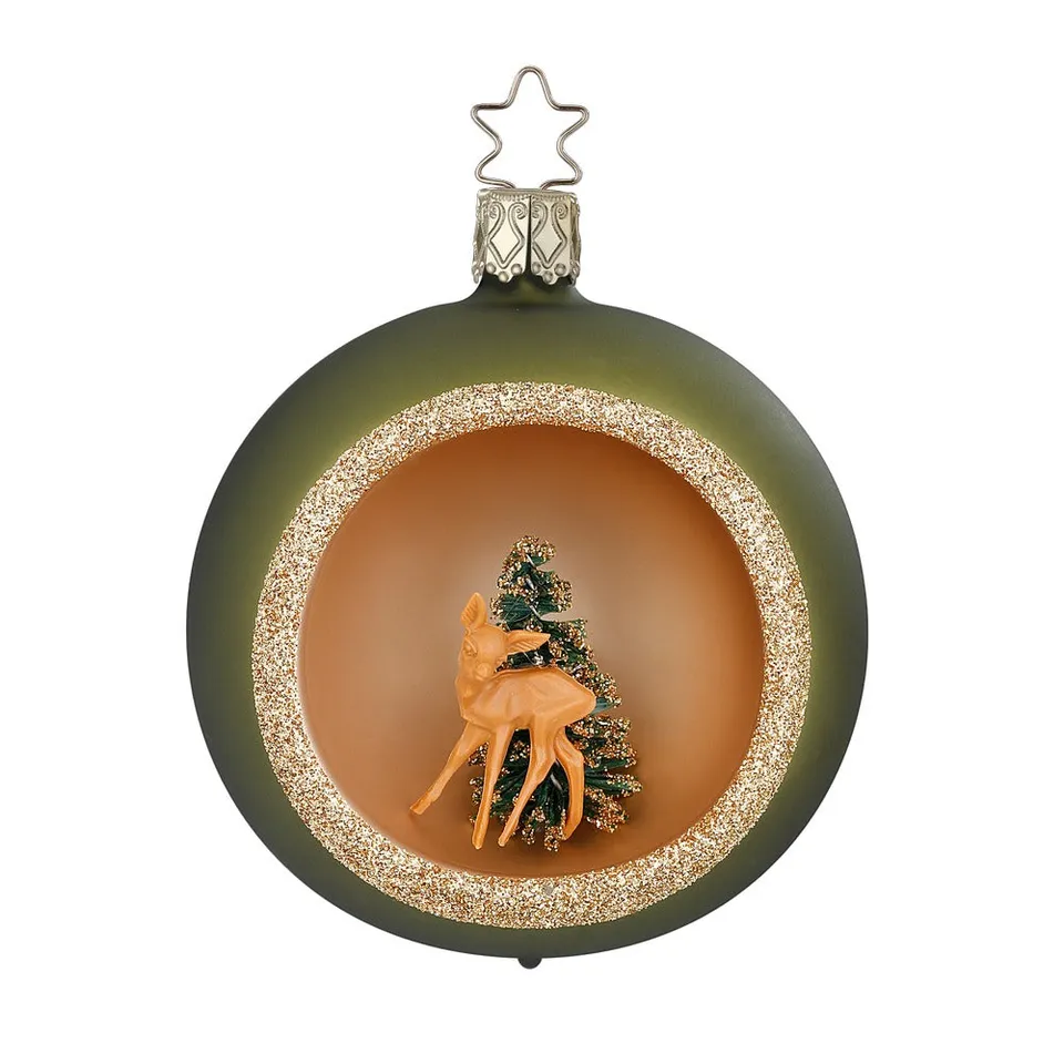 inge-glas-waldidylle-christbaumkugel-aus-glas-8-cm-gr-n image 1