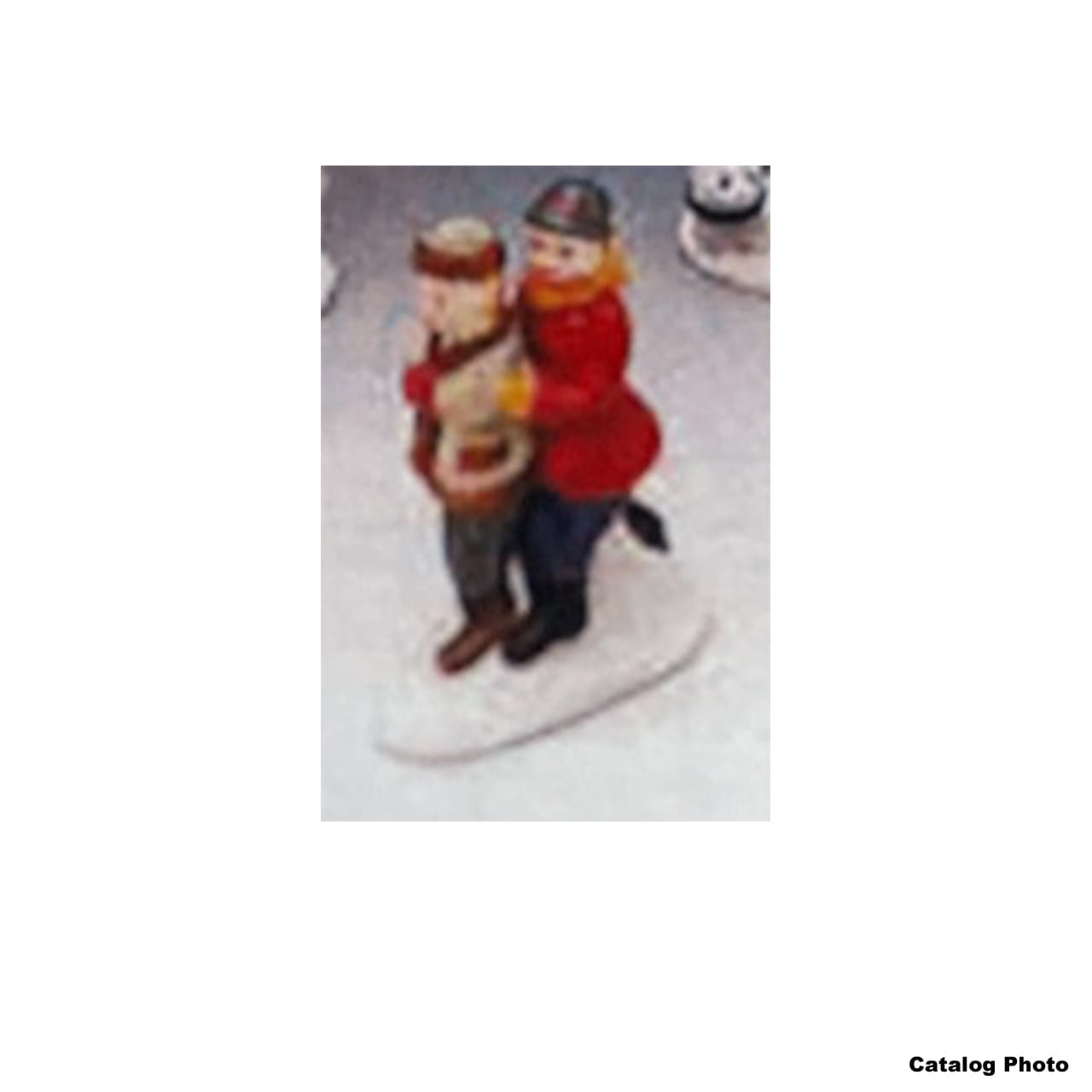 lemax-walking-in-the-snow-weihnachtsdorf-figuren-set image 1