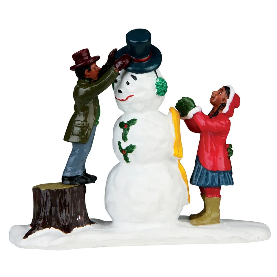 lemax-dressing-mr-snowman-schneemann-figur-caddington image 1
