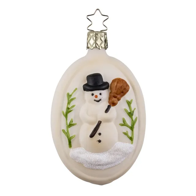 inge-glas-bemaltes-springerle-schneemann-8-5-cm-glasfigur image 1