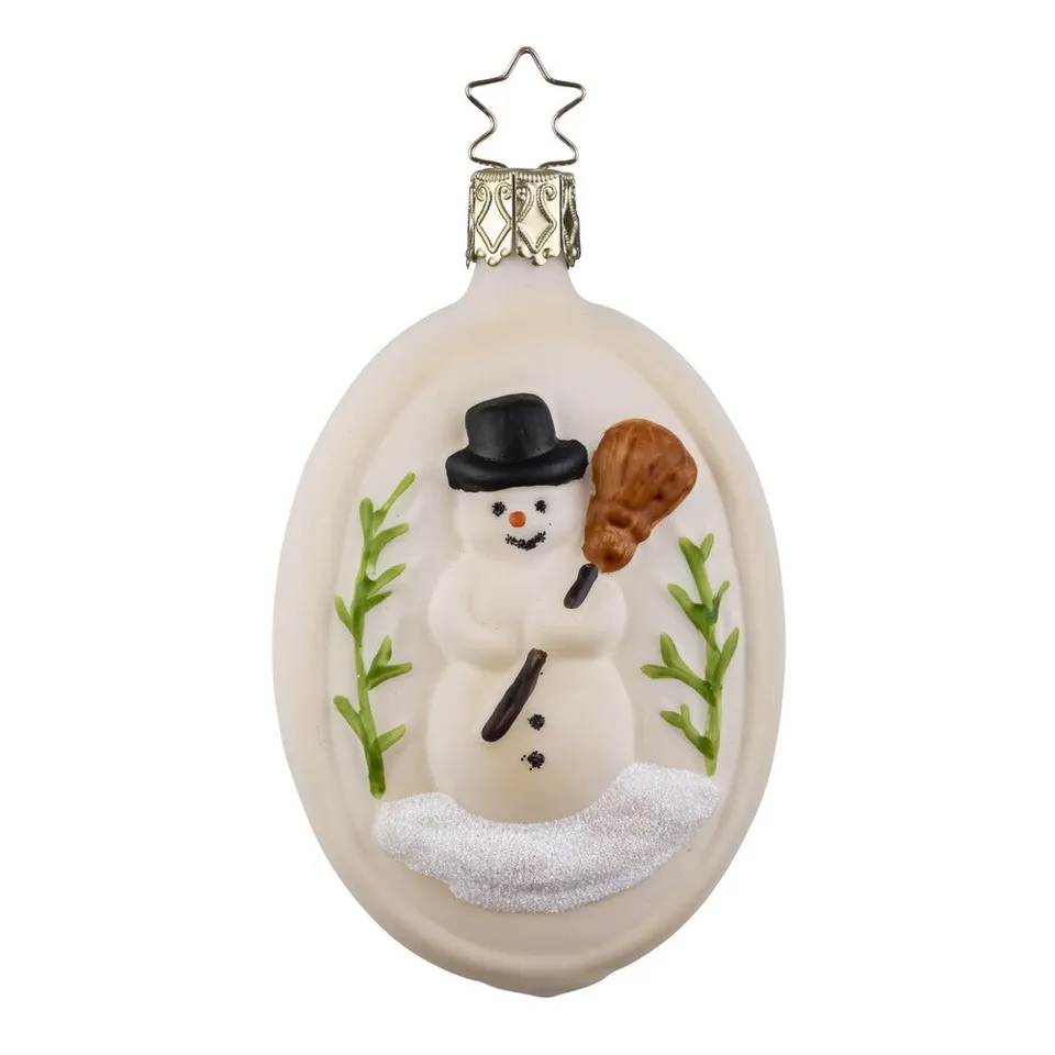 inge-glas-bemaltes-springerle-schneemann-8-5-cm-glasfigur image 1