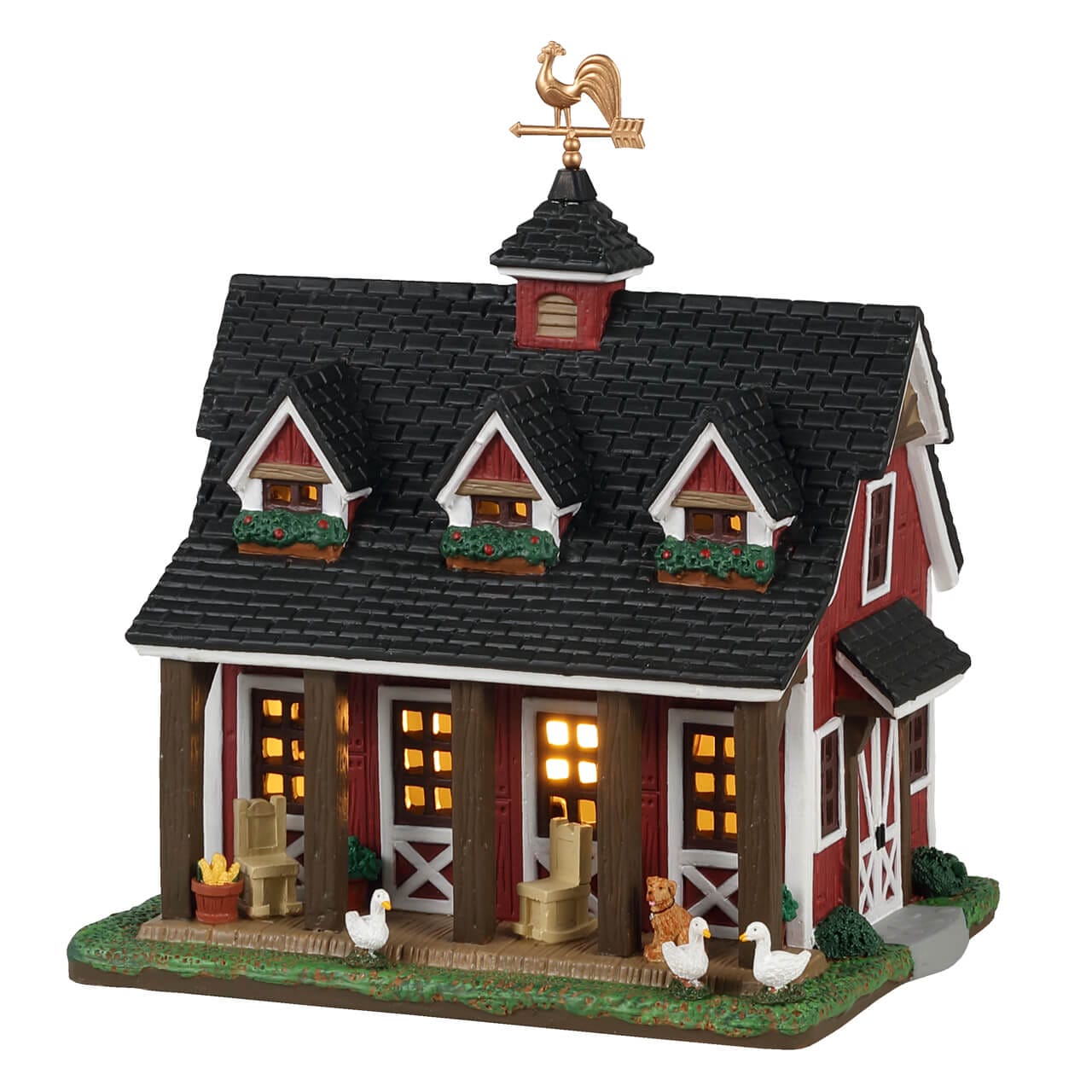lemax-our-barn-our-home-beleuchtete-weihnachtsscheune image 1