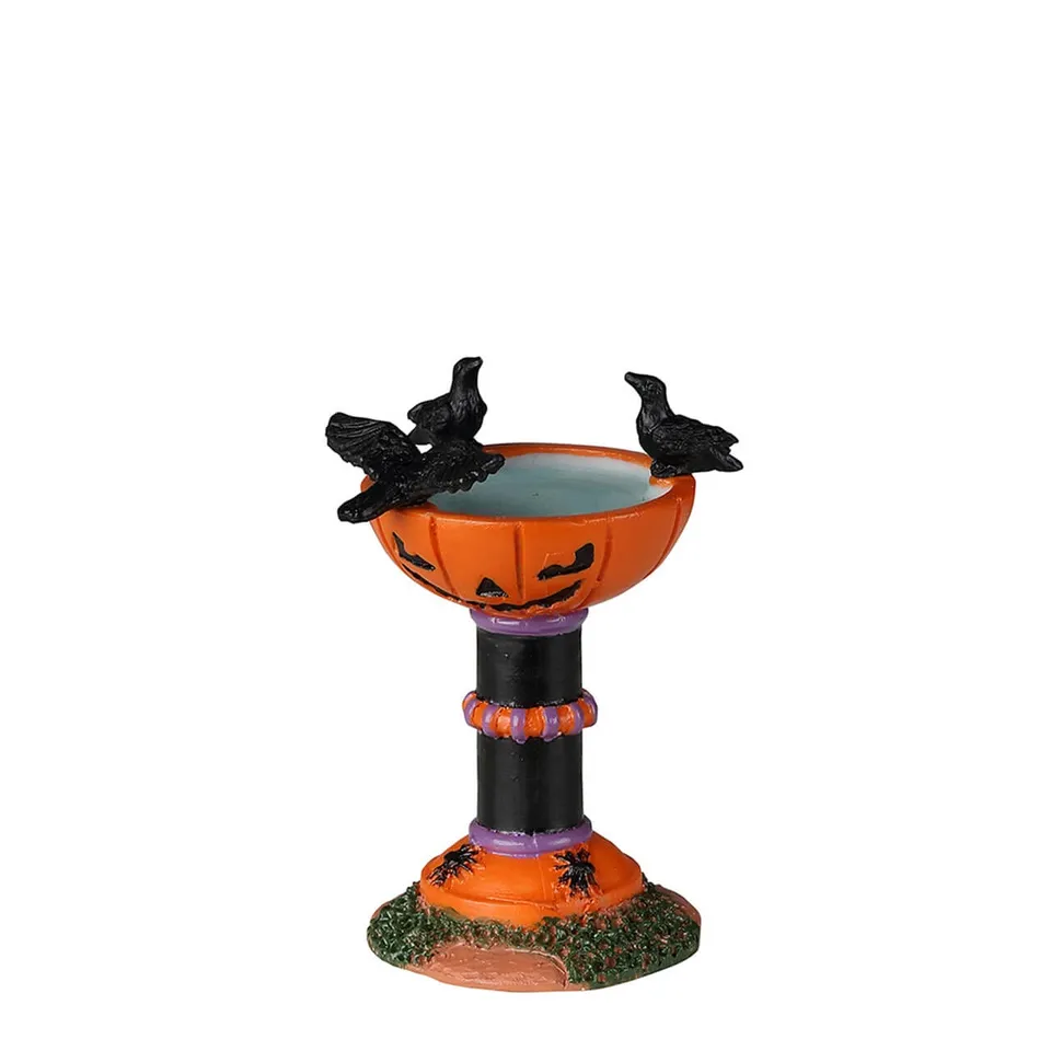 lemax-jack-o-lantern-birdbath-spooky-town-zubeh-r image 1