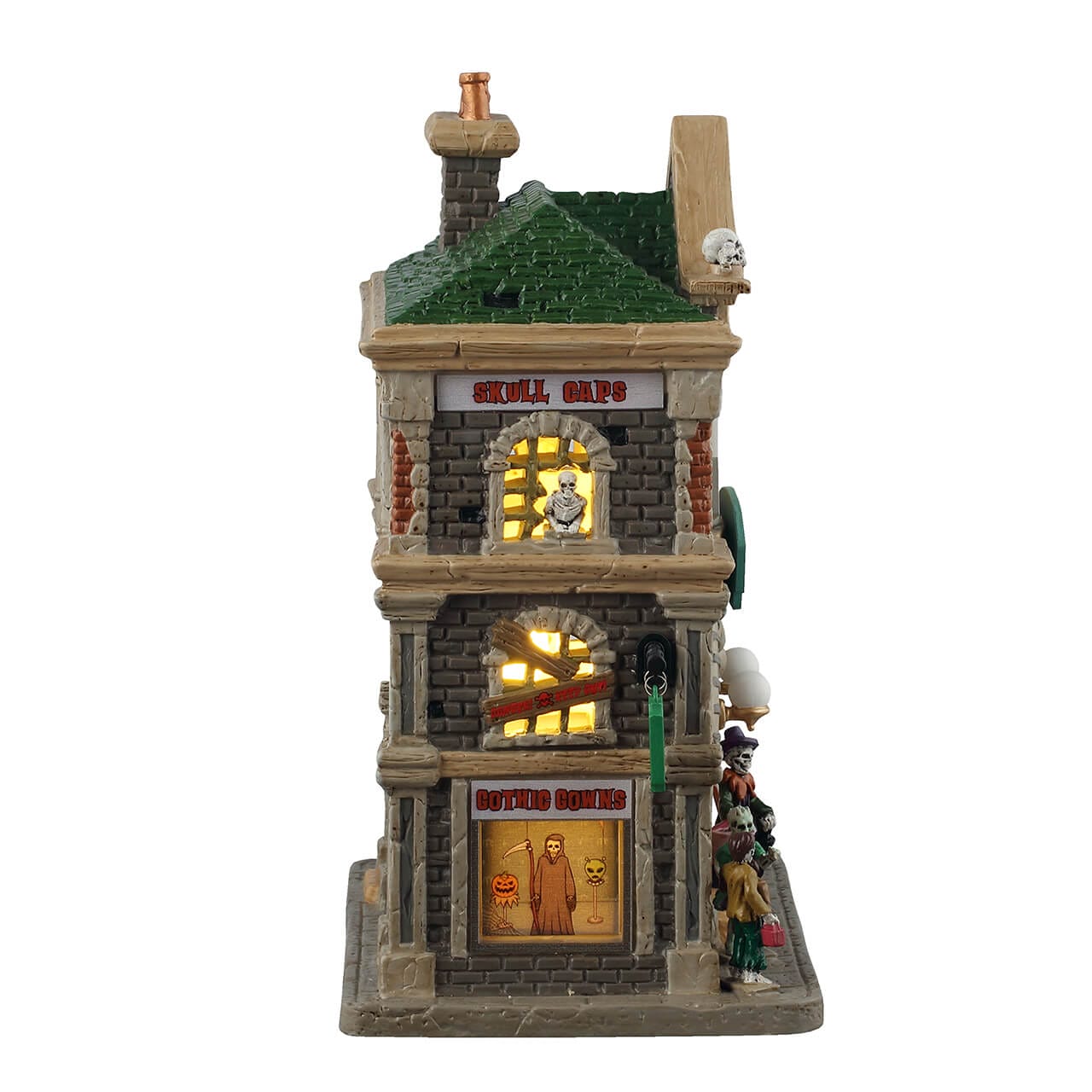 lemax-fearful-fashions-clothiers-spooky-town-haus image 2