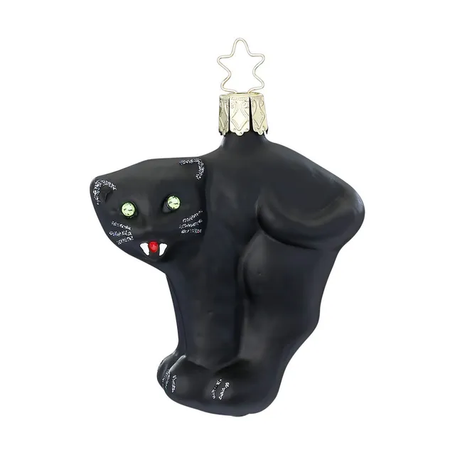 inge-glas-schwarze-katze-christbaumkugel-8-cm-schwarz image 1