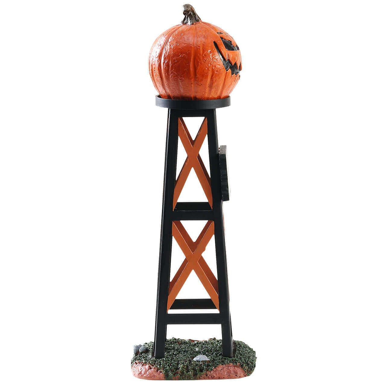 lemax-evil-pumpkin-water-tower-spooky-town-miniatur image 3