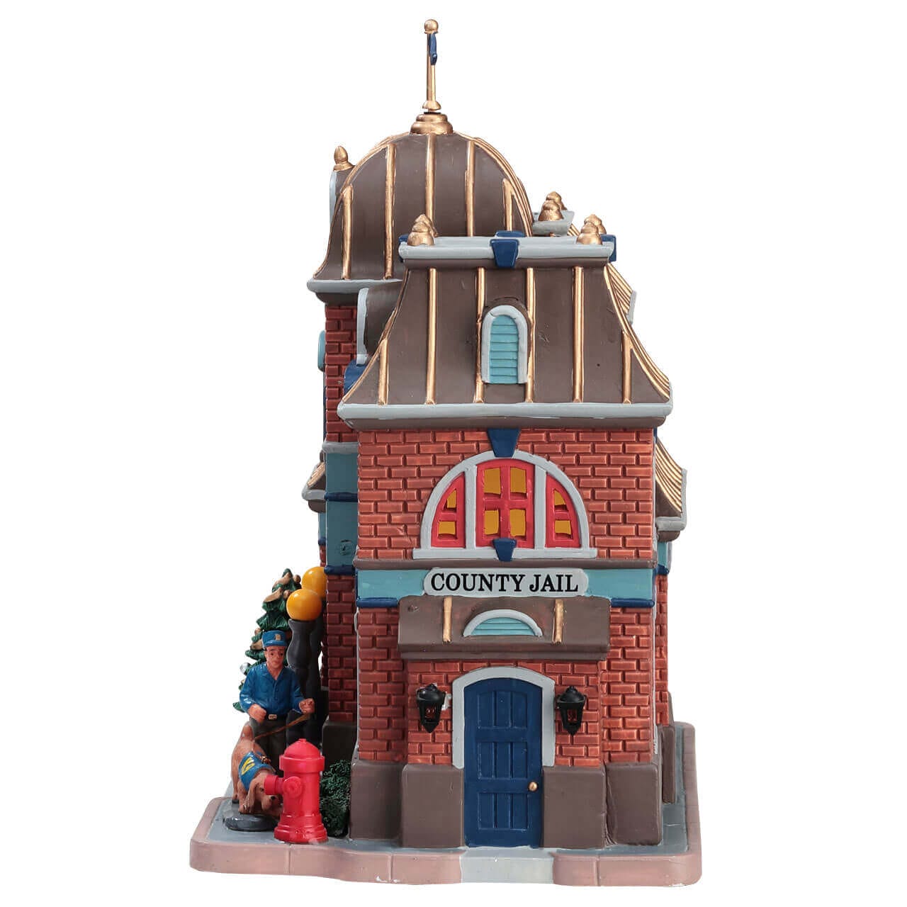 lemax-rolling-hills-police-station-miniatur-geb-ude image 2