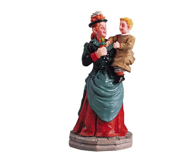 lemax-mother-and-child-miniaturfigur-weihnachtsfigur image 1