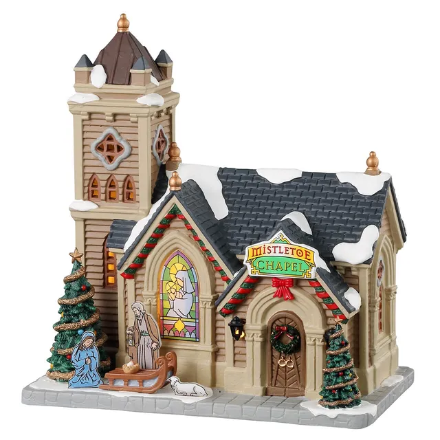 lemax-mistletoe-chapel-kapelle-caddington image 1