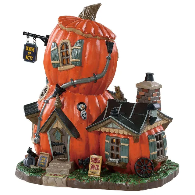 lemax-spooky-town-squash-shack-k-rbis-miniaturhaus image 1
