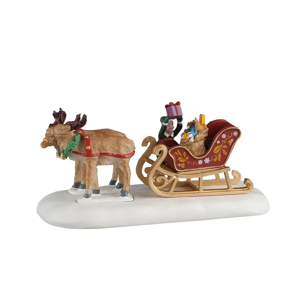 lemax-sled-of-toys-rentierschlitten-santa-s-wonderland image 1