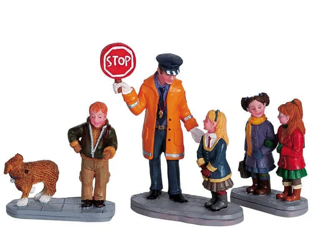 lemax-school-day-schulkinder-miniaturfiguren image 1