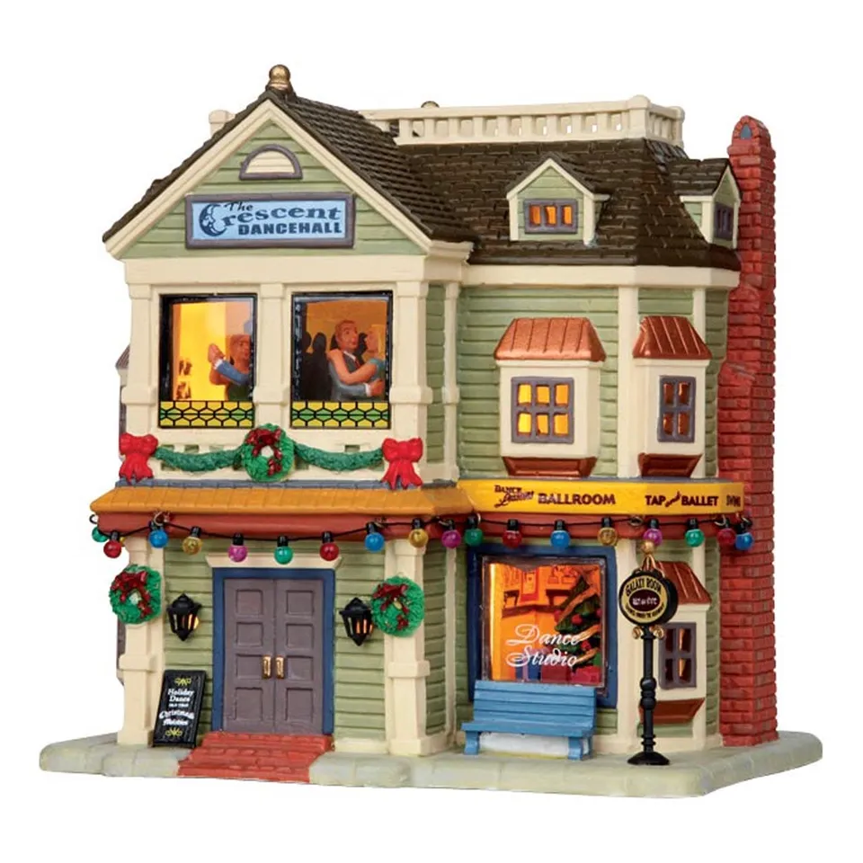 lemax-crescent-dance-hall-miniatur-tanzsaal image 1