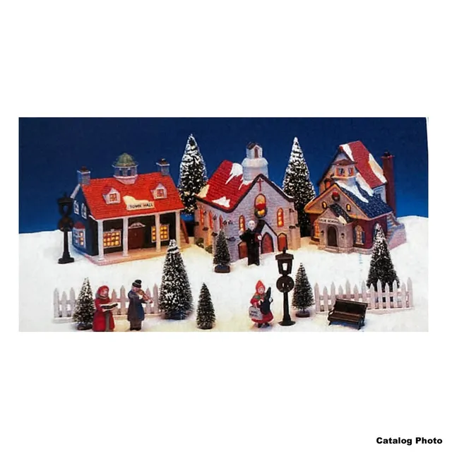 lemax-20-piece-village-set-miniatur-figuren-set-f-r-weihnachtsdorf image 1