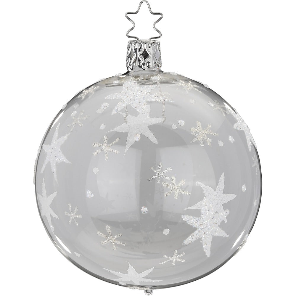 inge-glas-sternenhimmel-christbaumkugel-10-cm-glasklar image 1