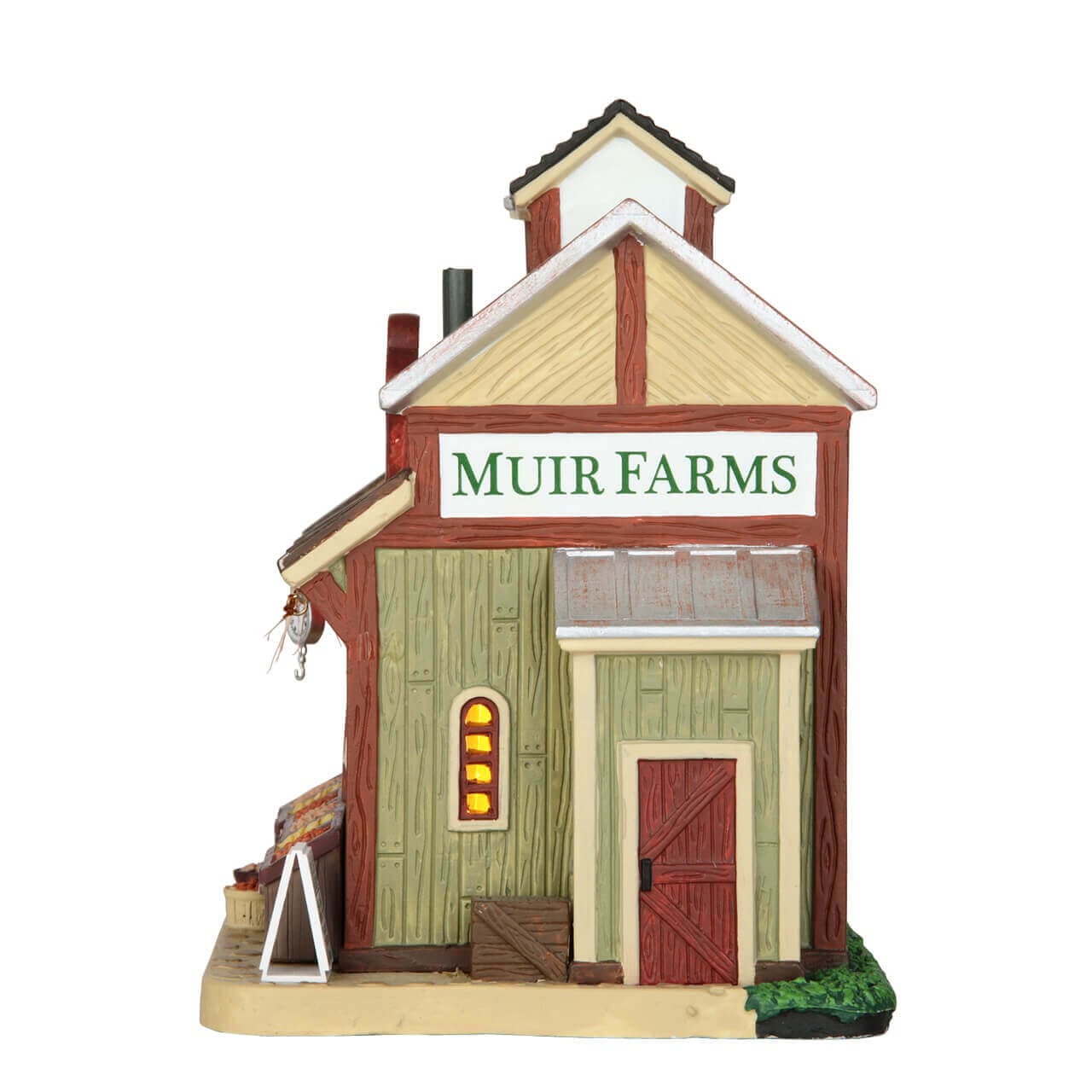 lemax-muir-farms-nuts-dried-fruits-beleuchtetes-ladenhaus image 4