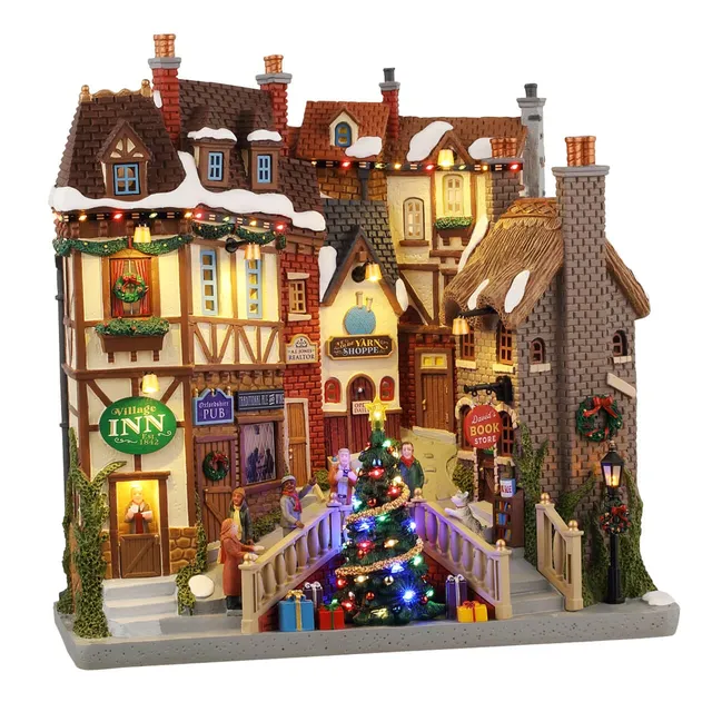 lemax-oxfordshire-village-miniaturhaus-caddington image 1