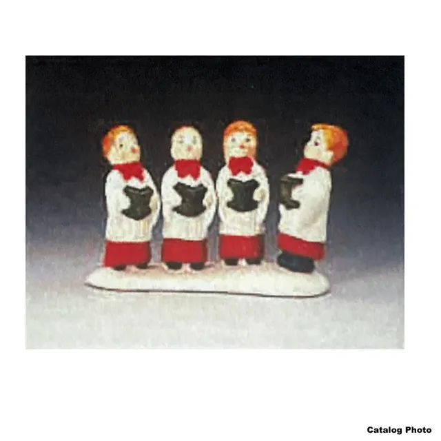 lemax-carollers-weihnachtschor-miniatur-figuren image 1