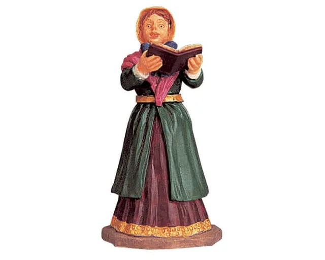 lemax-caroller-woman-weihnachts-s-ngerin-figur image 1
