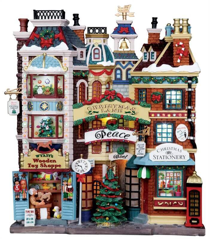 lemax-christmas-lane-beleuchtete-h-userfassade-essex-street image 1