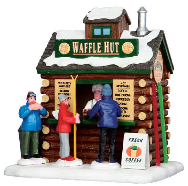 lemax-waffle-hut-miniaturhaus-vail-village image 1