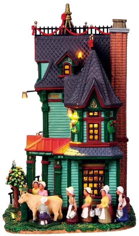lemax-12-days-of-christmas-manor-beleuchtetes-herrenhaus image 2