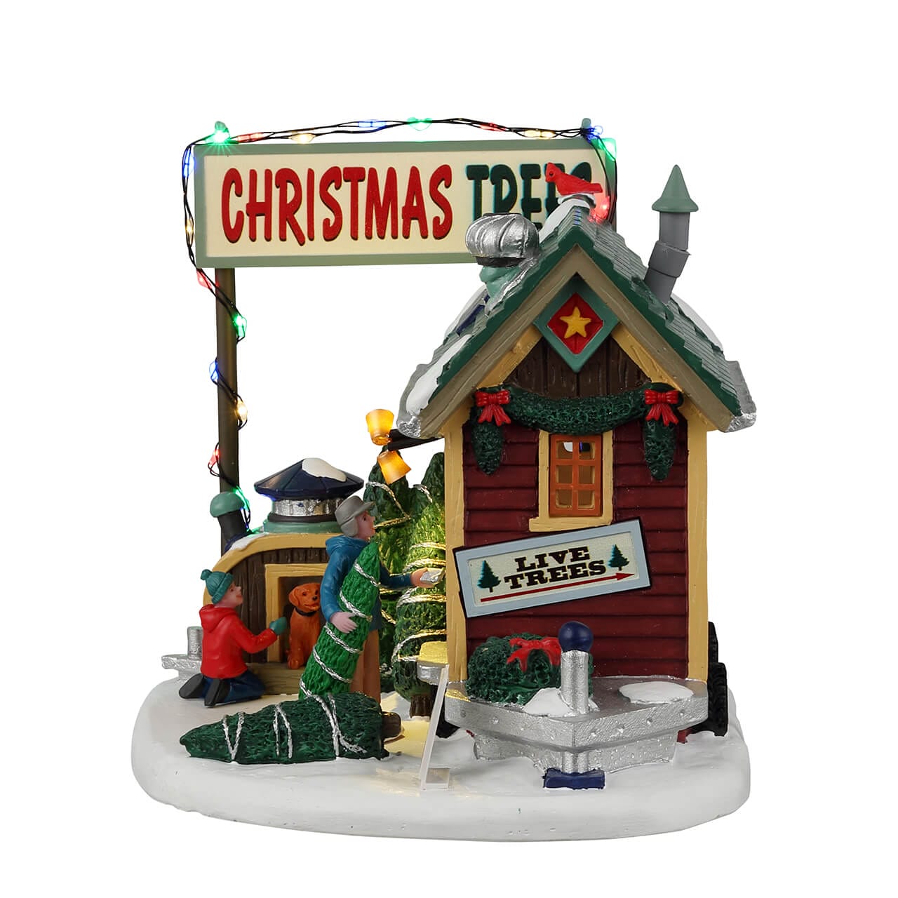 lemax-tiny-house-tree-lot-vail-village-weihnachtshaus image 3