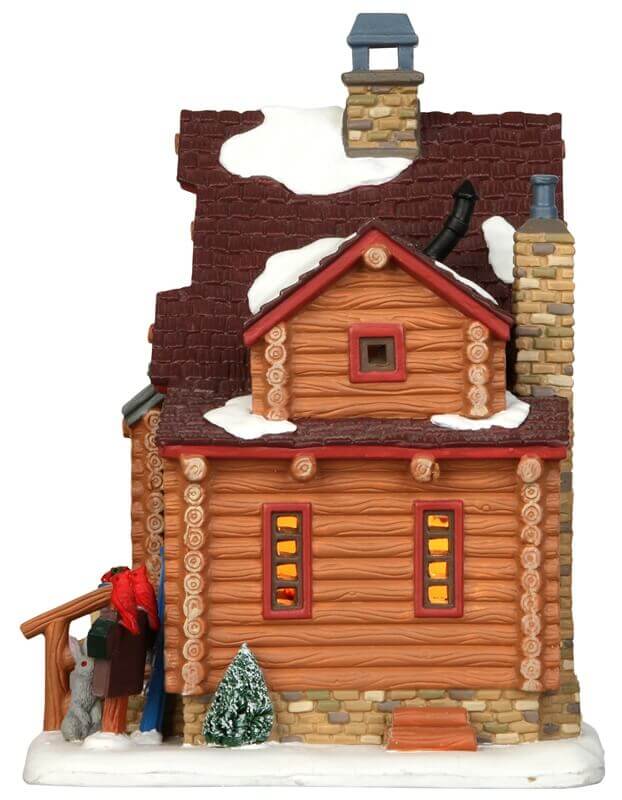 lemax-pinewood-peak-mountain-getaway-bergh-tte-miniaturhaus image 3
