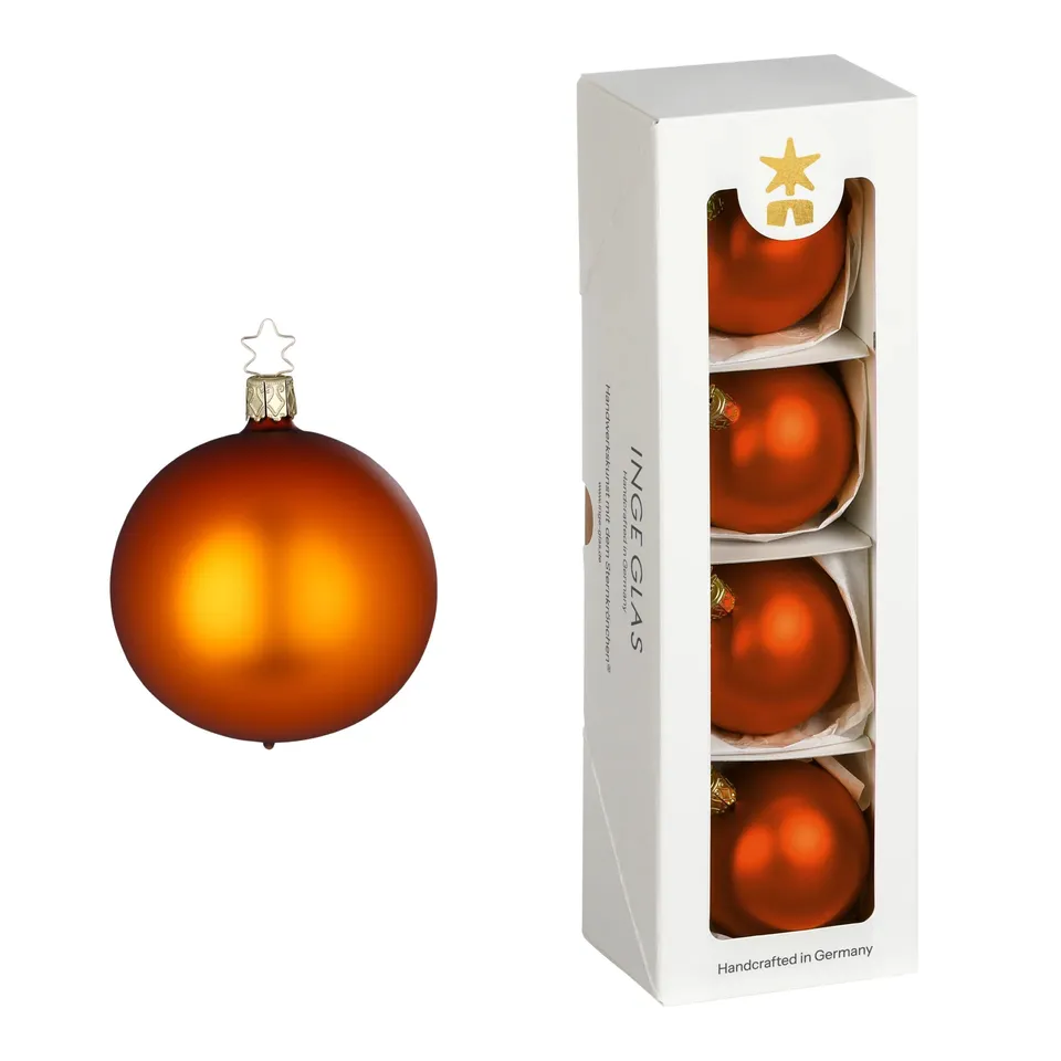 inge-glas-manufaktur-kugeln-kupferbraun-matt-6-cm-3er-set image 1