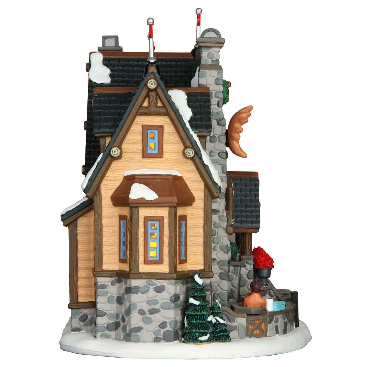 lemax-village-collection-moose-crest-lodge-beleuchtetes-geb-ude image 2