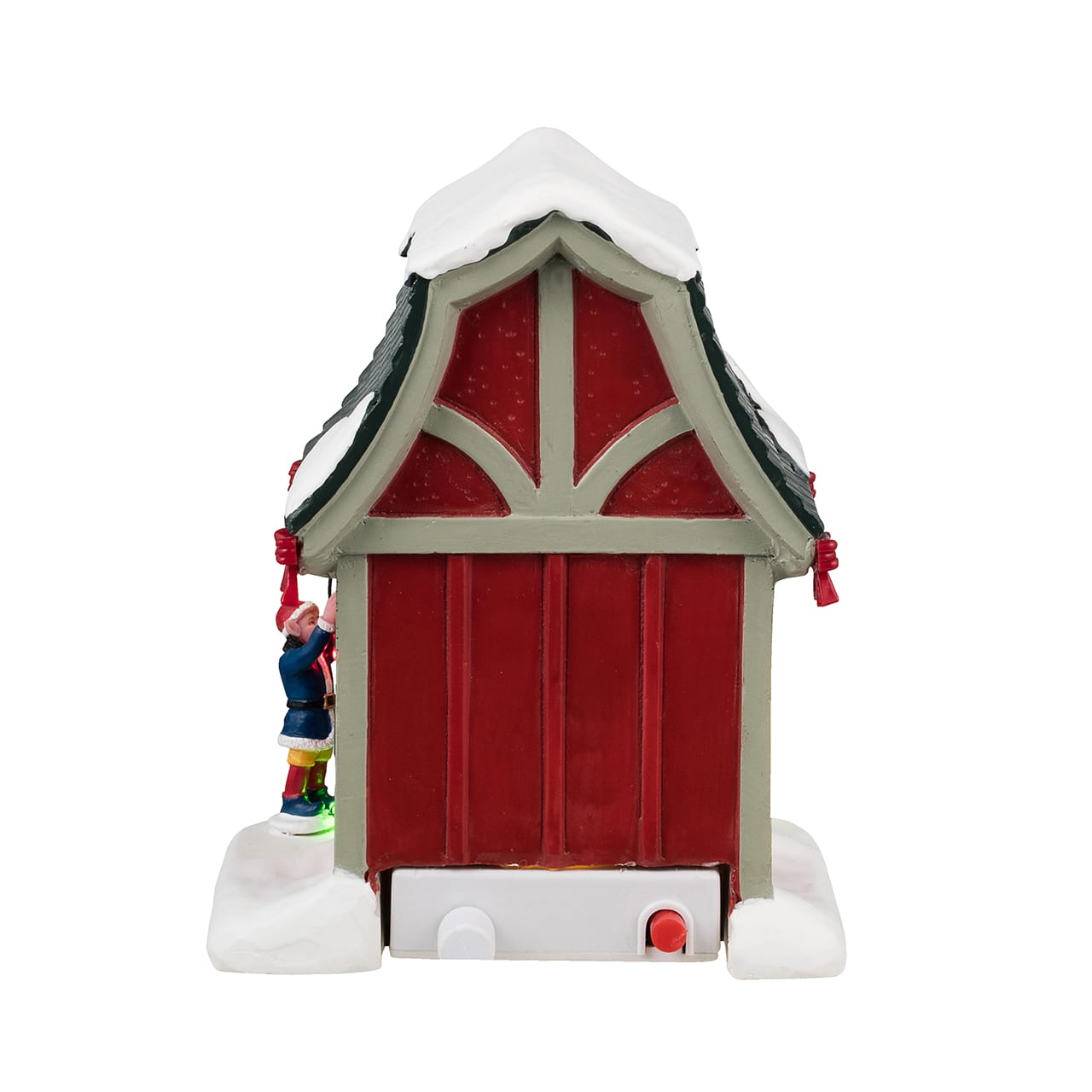 lemax-dasher-s-den-rentier-stall-miniaturszene image 4