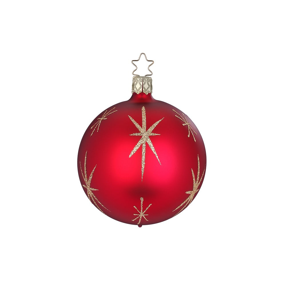 inge-glas-sternentanz-christbaumkugel-6-cm-rot image 1